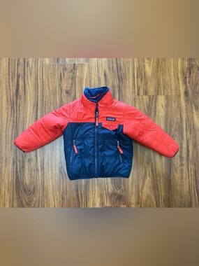 Patagonia  Reversible Tribbles Hoody 2T Jacket Coat Fleece